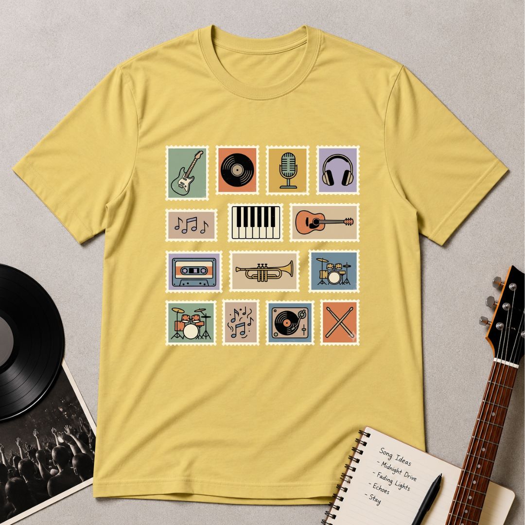 Collage Of Music T-shirt
