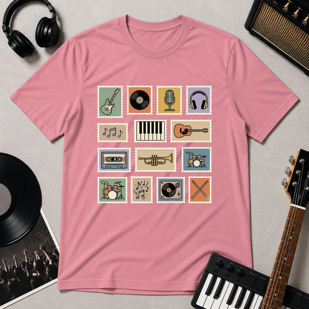 Collage Of Music T-shirt