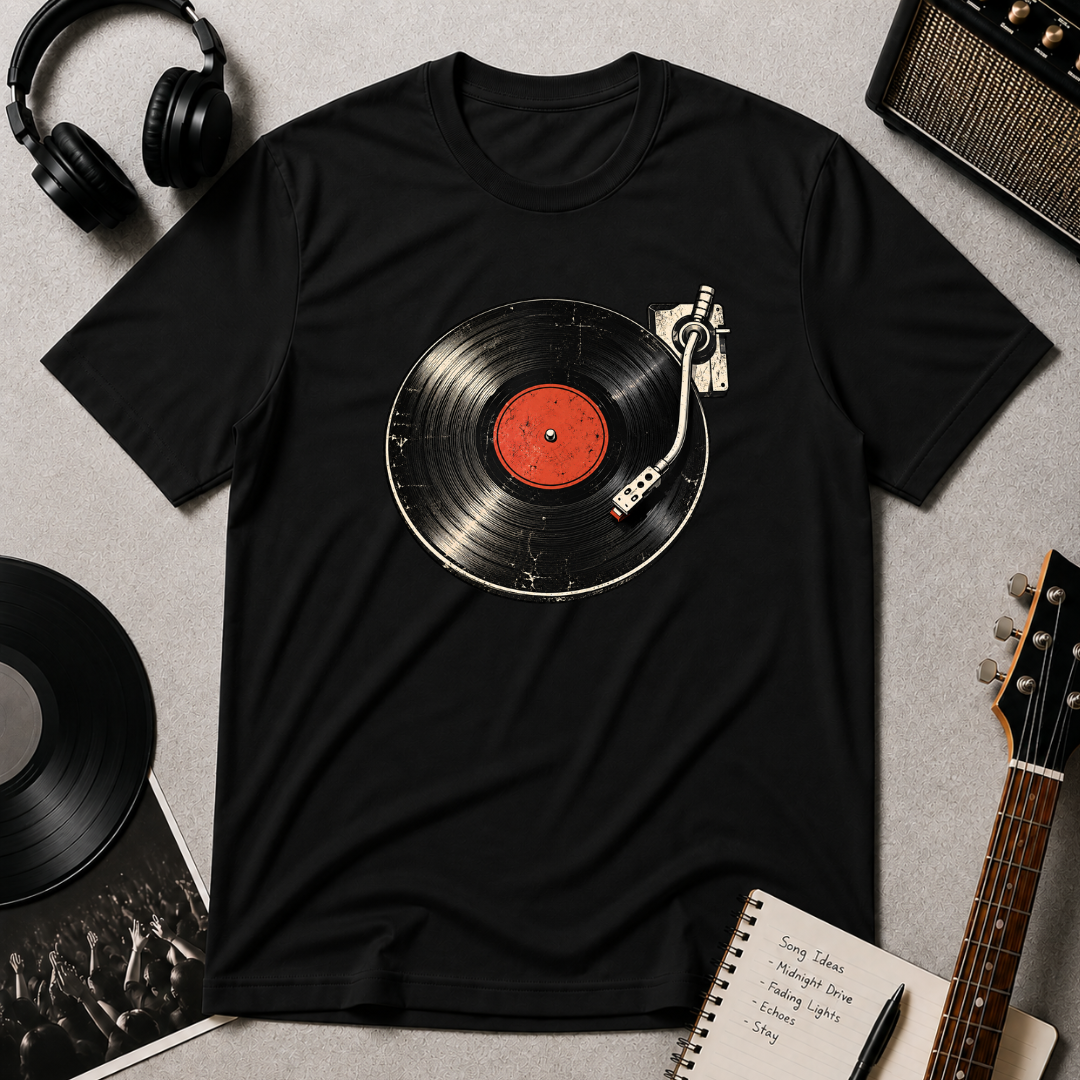 Vinyl Music T-shirt