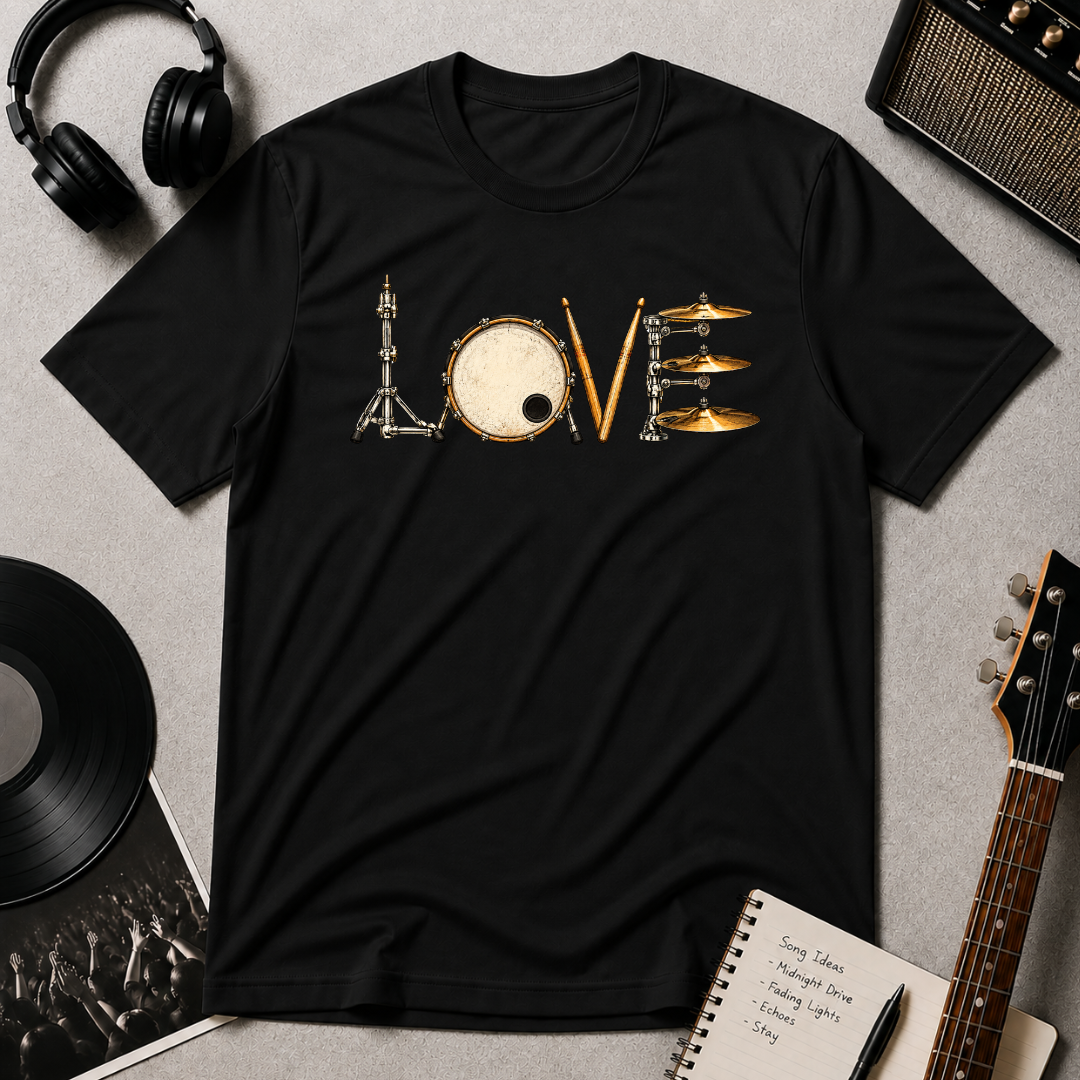 Love Drummer T-shirt