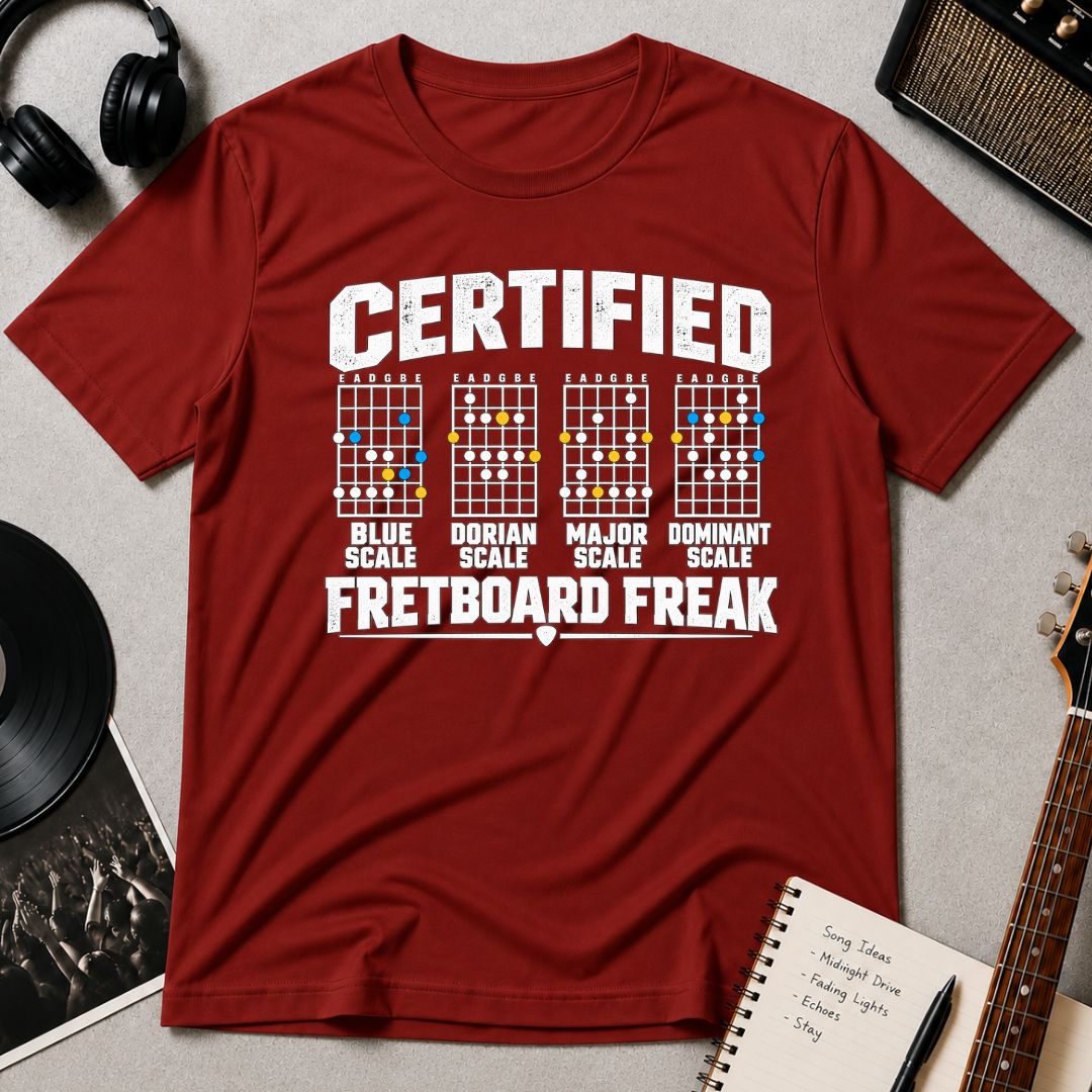 FretBoard Freak T-shirt