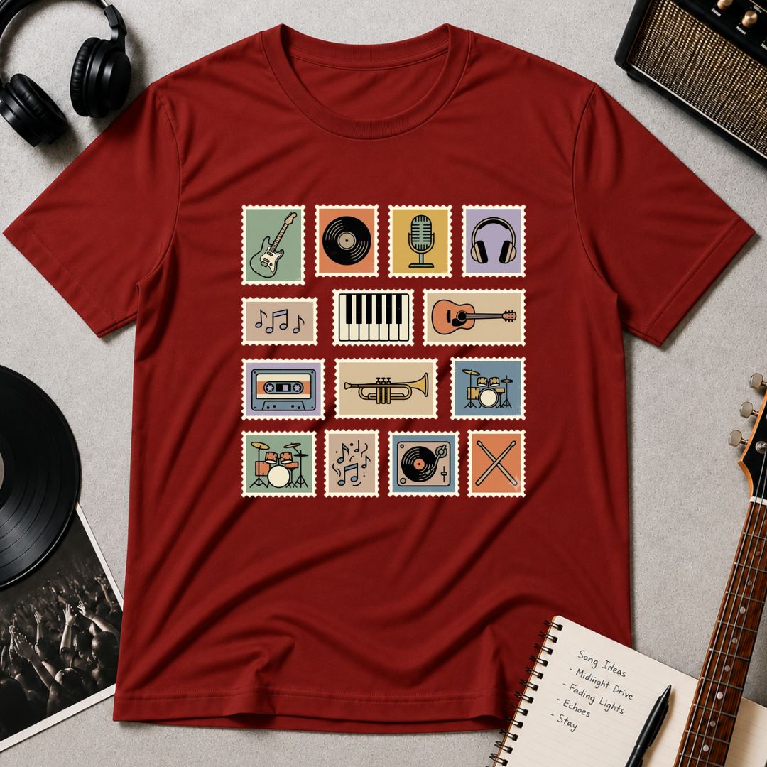 Collage Of Music T-shirt