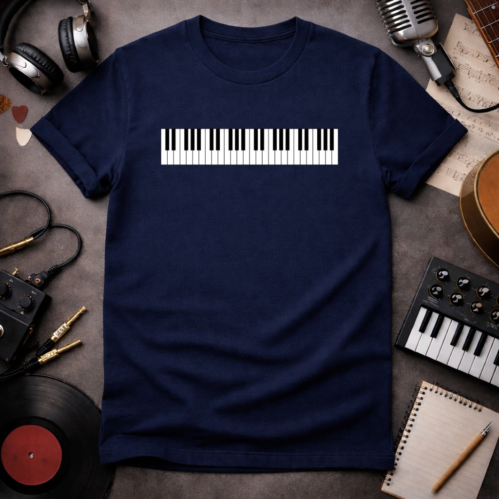 Keys Piano Lover T-shirt Gift For Pianist Music Lover