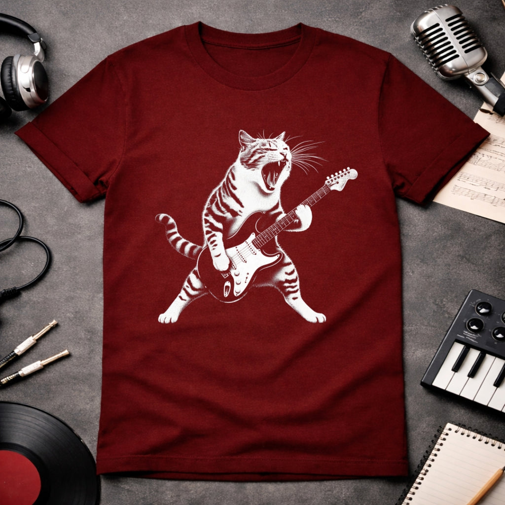 Rocking Cat Guitarist